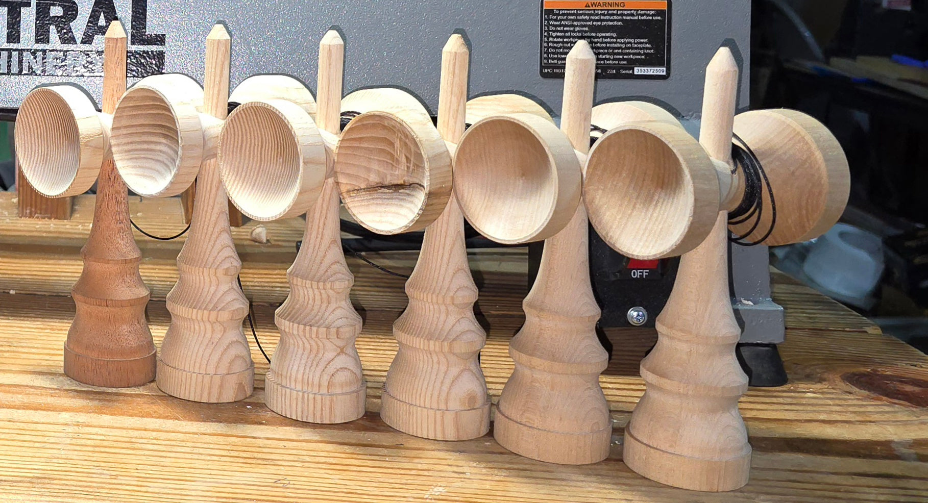 Basic Handturned Kendama
